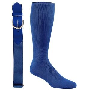 Champro Baseball Belt and Sock Set, Royal Blue - Large